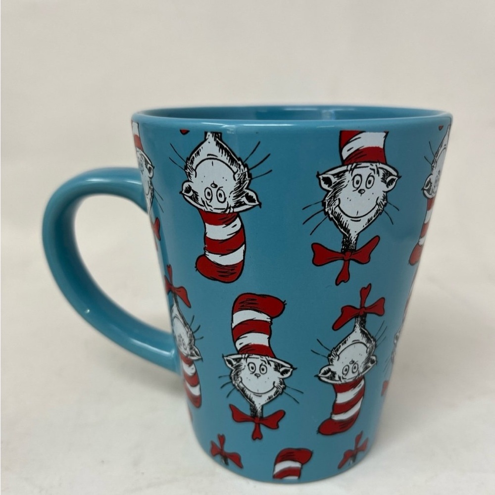 Dr Seuss Blue Cat in the Hat Mug